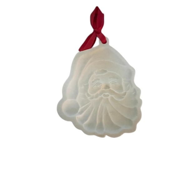 Lenox Christmas Holiday Santa Cookie Press Hanging Ornament - Picture 2 of 5